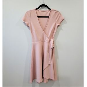 Nordstrom Pale Pink A-line Dress - Size S